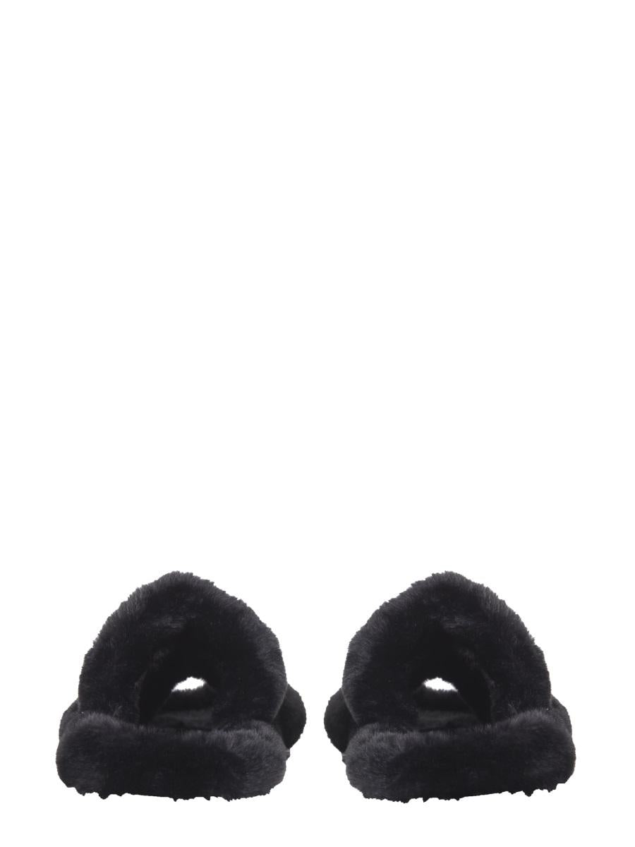Dolce & Gabbana Fur Sandals
