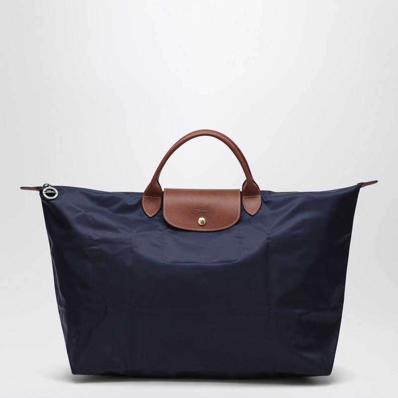 Longchamp Travel Bag Navy Le Pliage Original S