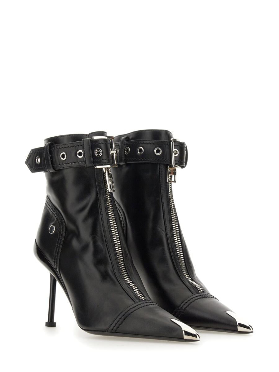 Alexander McQueen Slash Biker Boot
