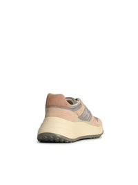 Hogan 'H669' Pink Leather Blend Sneakers