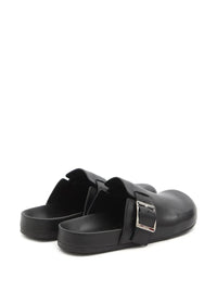 Loewe Leather Ease Buckle Mule Shoes