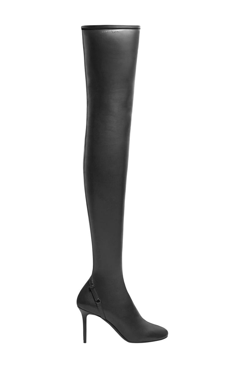 Courrèges Thigh Boots Oblique Shoes