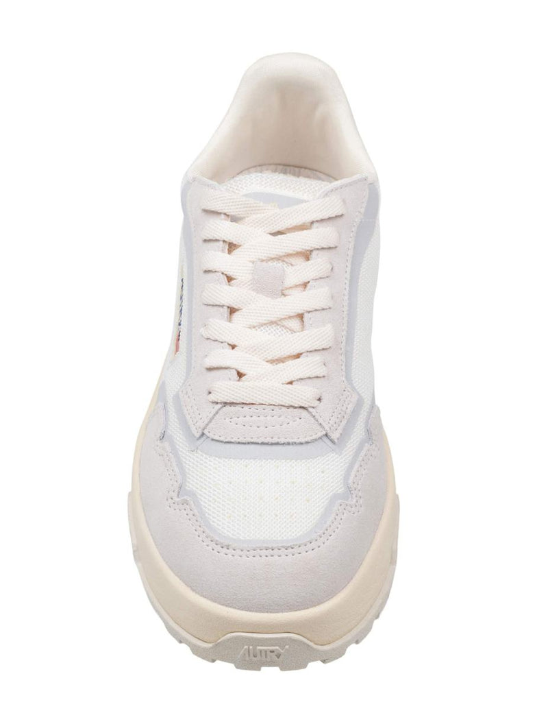 Autry Mesh And Suede Sneakers