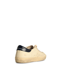 Golden Goose Super-Star Classic Sneakers In White Nappa Leather