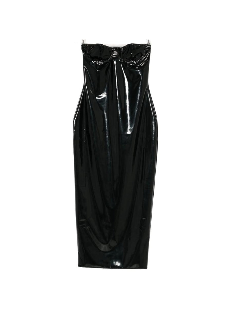 Oséree Latex Midi Dress Clothing