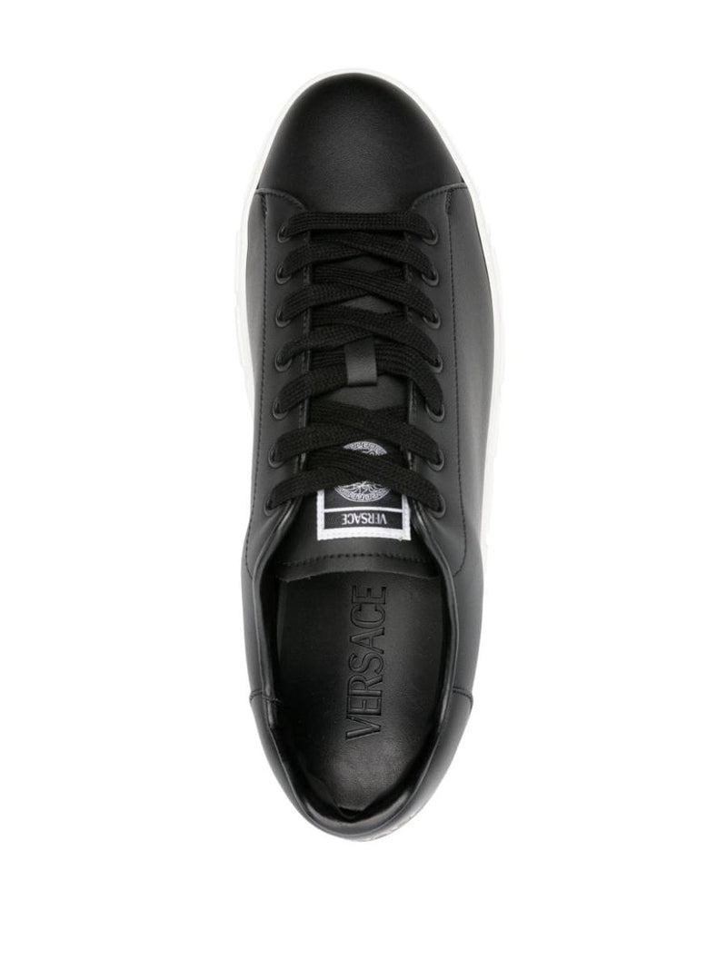 Versace Greca Leather Sneakers