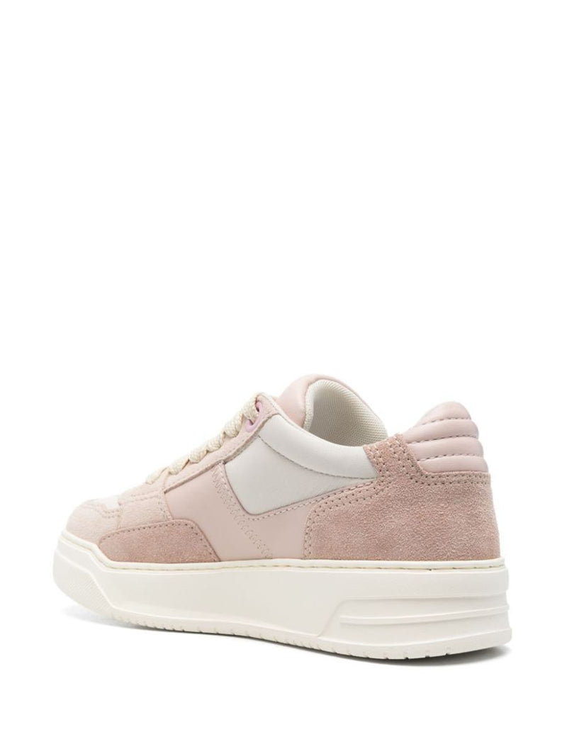 Hogan Chamallow Nappa And Suede Sneakers Shoes