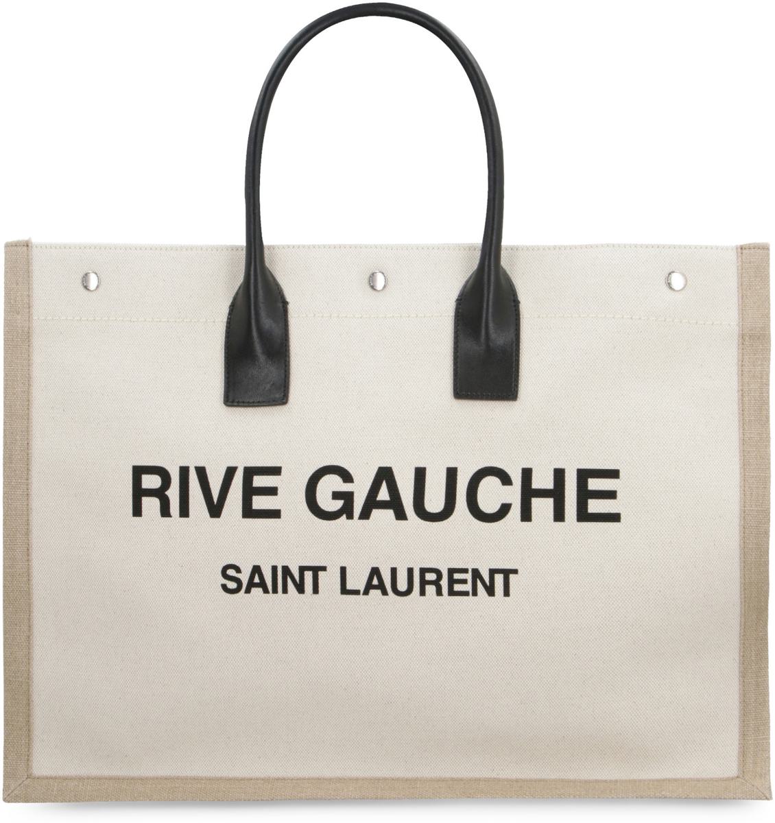 Saint Laurent Canvas Tote Bag