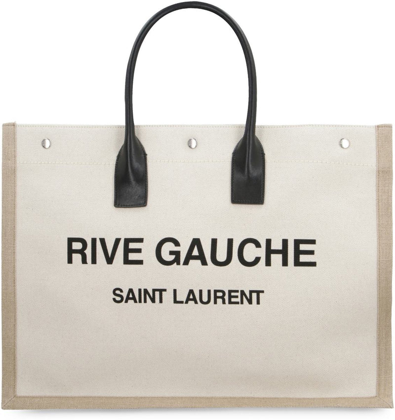 Saint Laurent Canvas Tote Bag