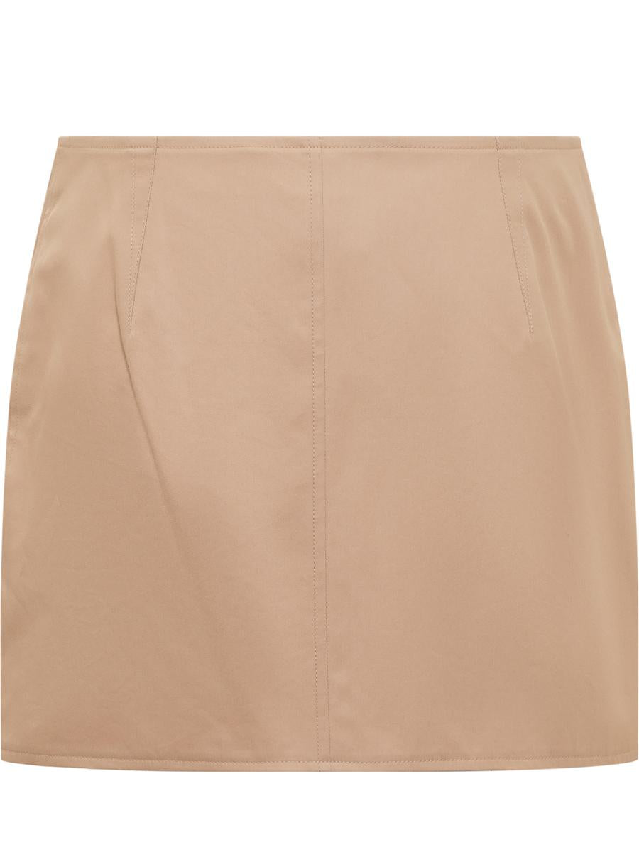 Burberry Gabardine Trench Skirt