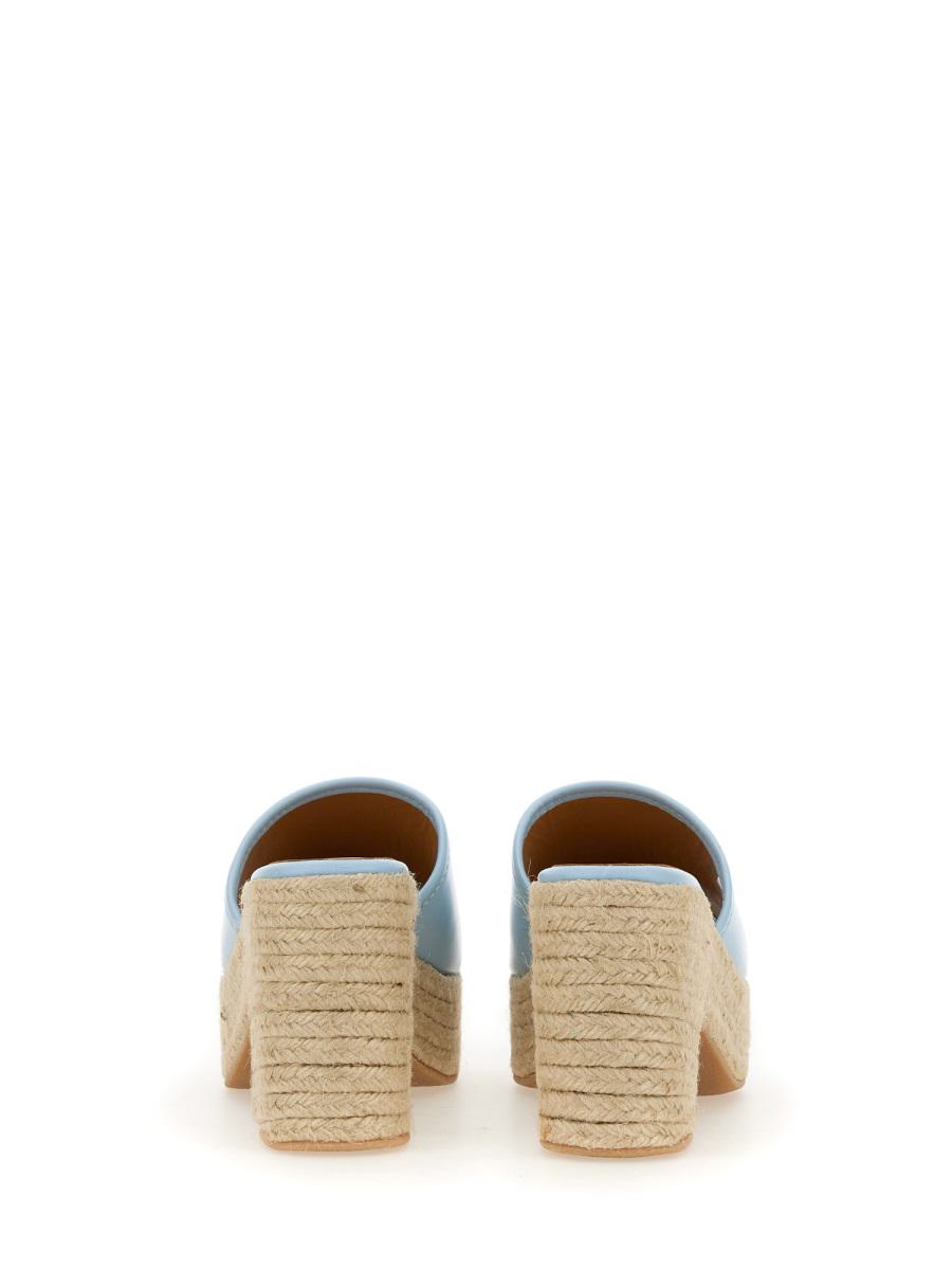 Moschino Jeans Denim Footbed