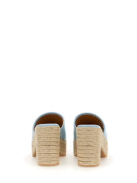 Moschino Jeans Denim Footbed