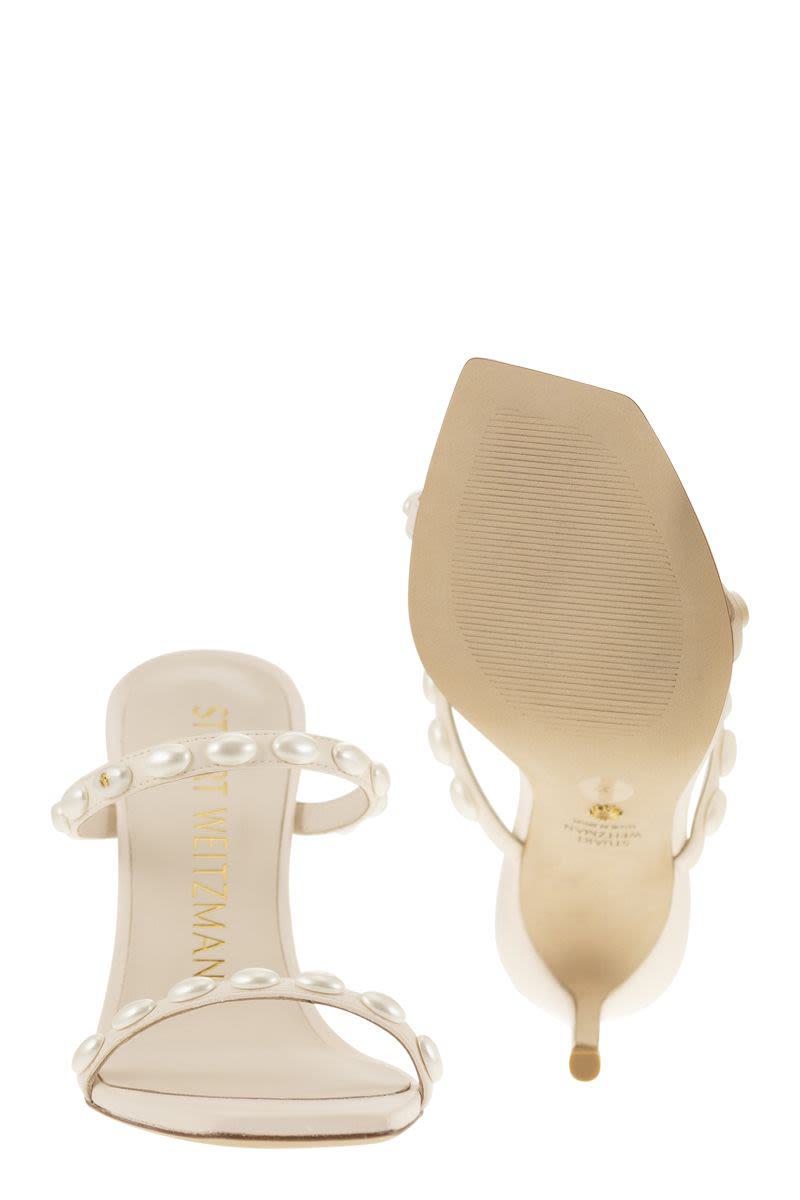 Stuart Weitzman Pearlita - Sandal With Pearls