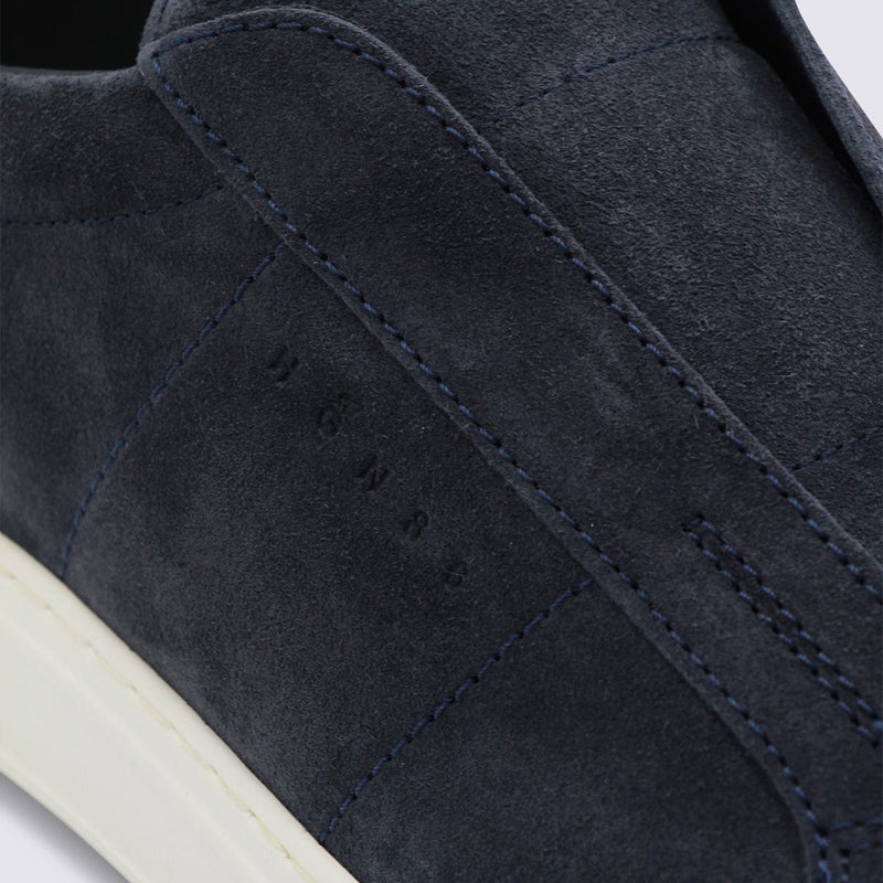 Hogan Navy Leather Sneakers