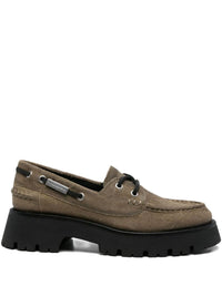 Alexander Wang Brown Platform Loafers