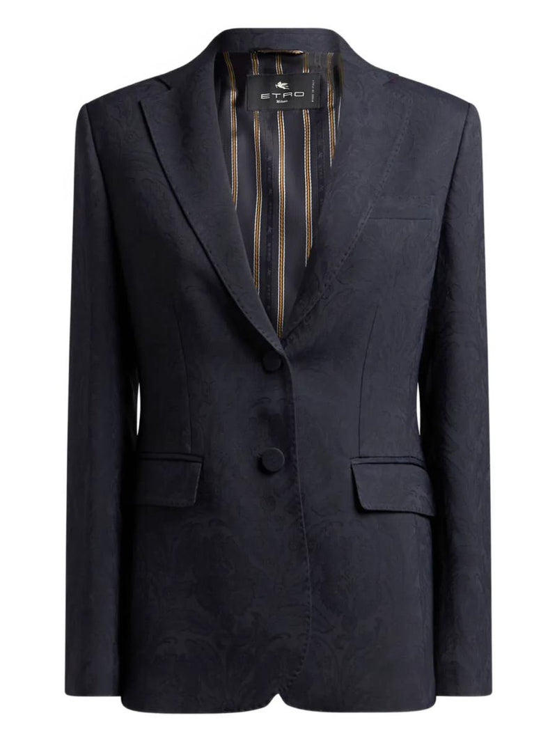 Etro Paisley Print Blazer