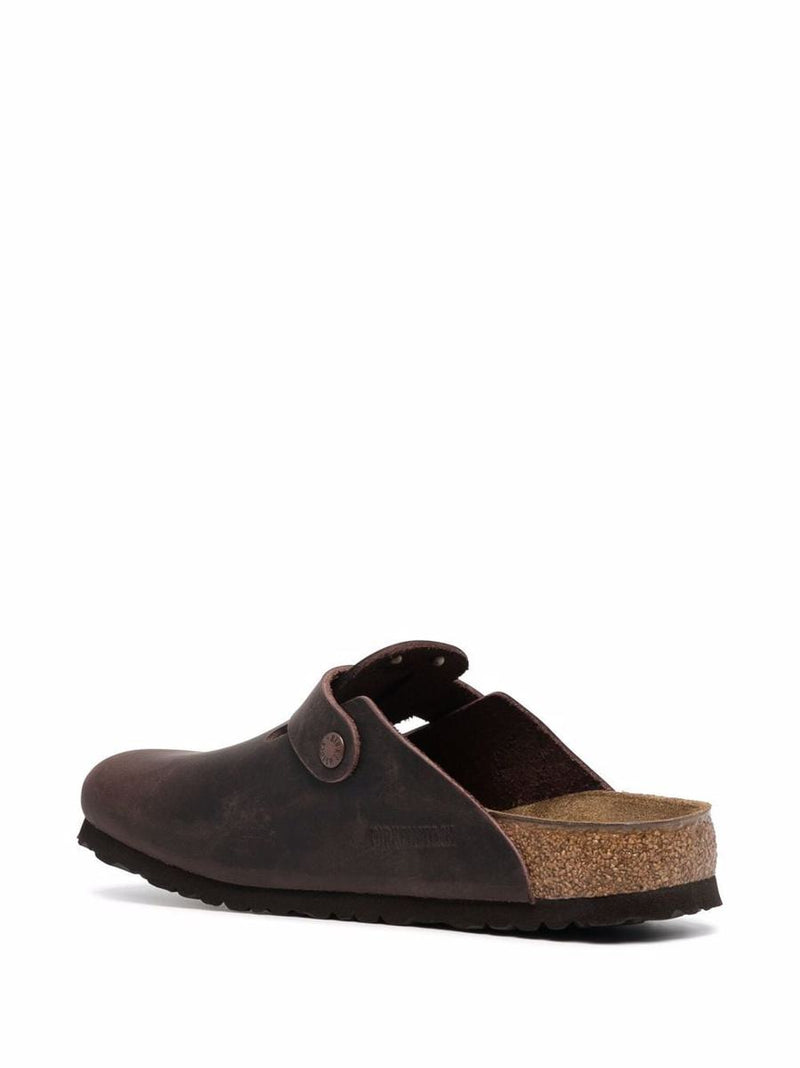 Birkenstock Boston Leather Slippers