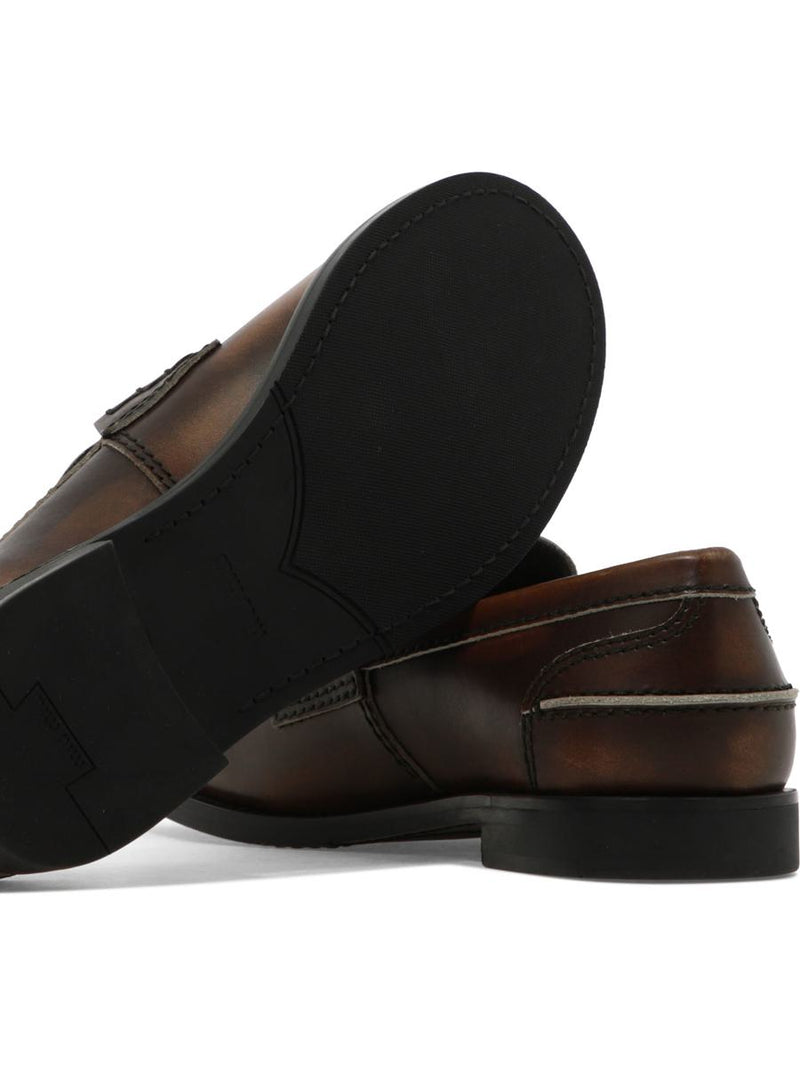 Miu Miu Vintage Leather Loafers