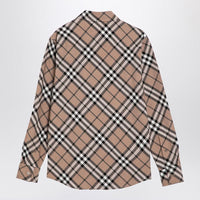 Burberry Check Pattern Blend Shirt