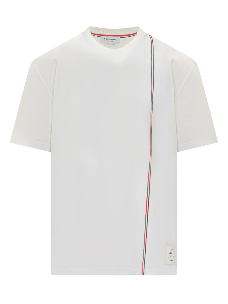 Thom Browne Rwb Ribbed T-Shirt