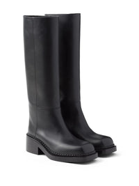 Prada Knee-High 55Mm Leather Boots