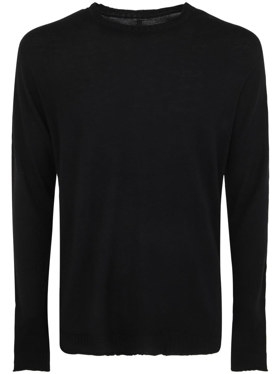 Md75 Wool Basic Crew Neck Sweater Clothing
