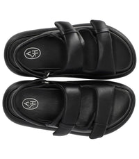 Ash Vinci Black Platform Sandal
