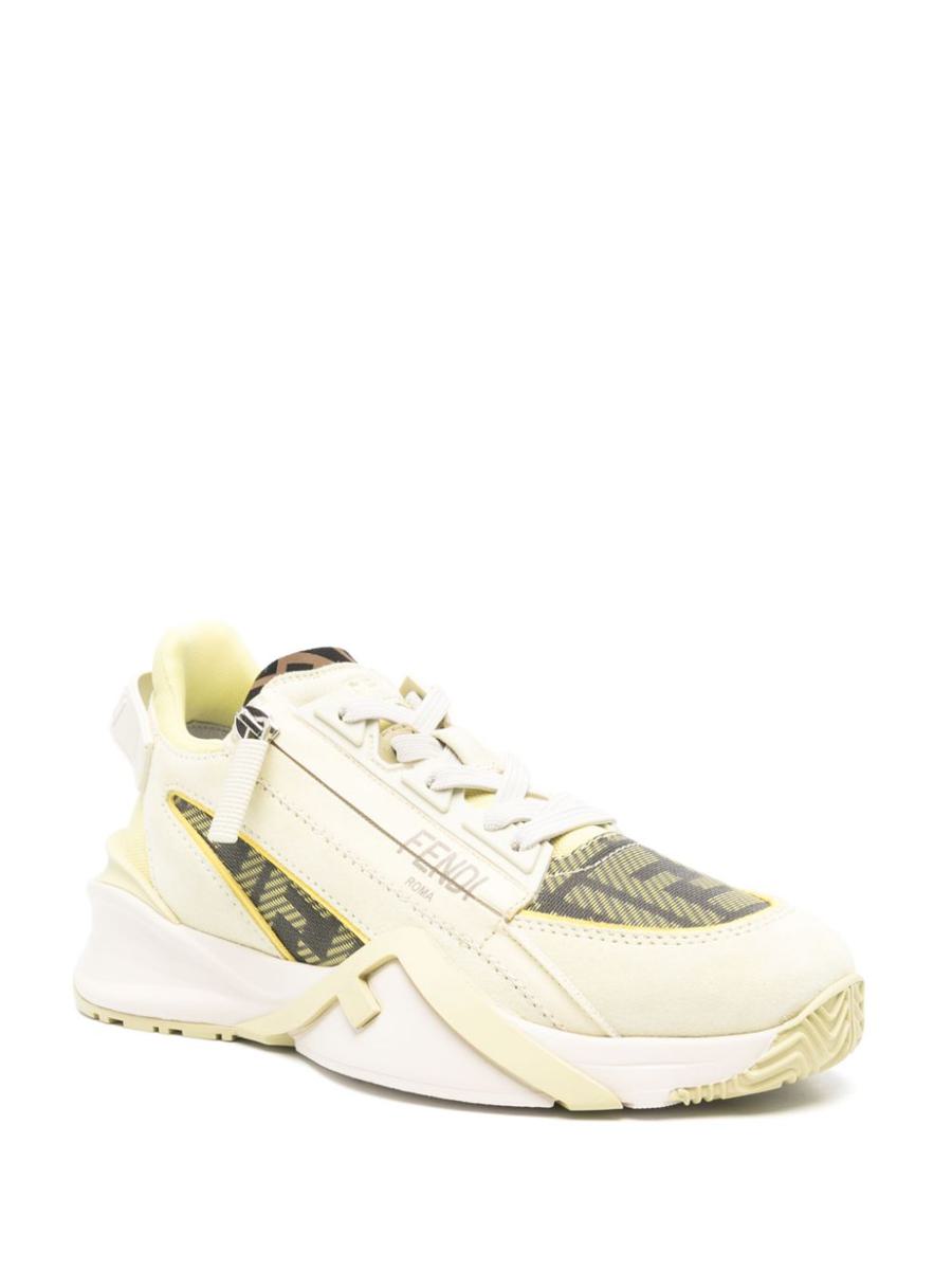 Fendi Fendi Flow Leather Sneakers