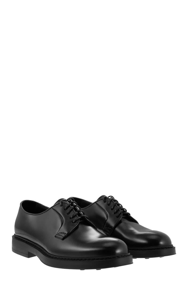 Doucal's Leather Derby Lace-Up