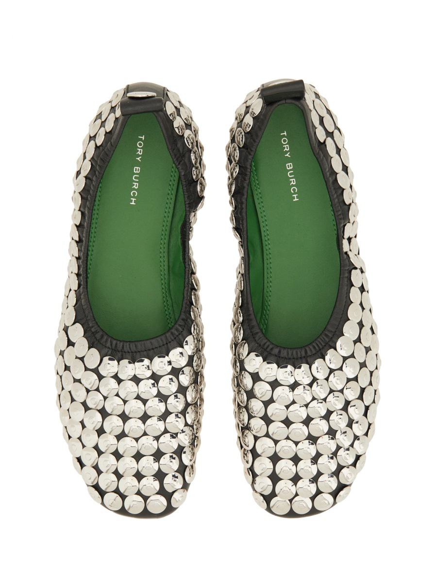 Tory Burch Ballerina "Silver"