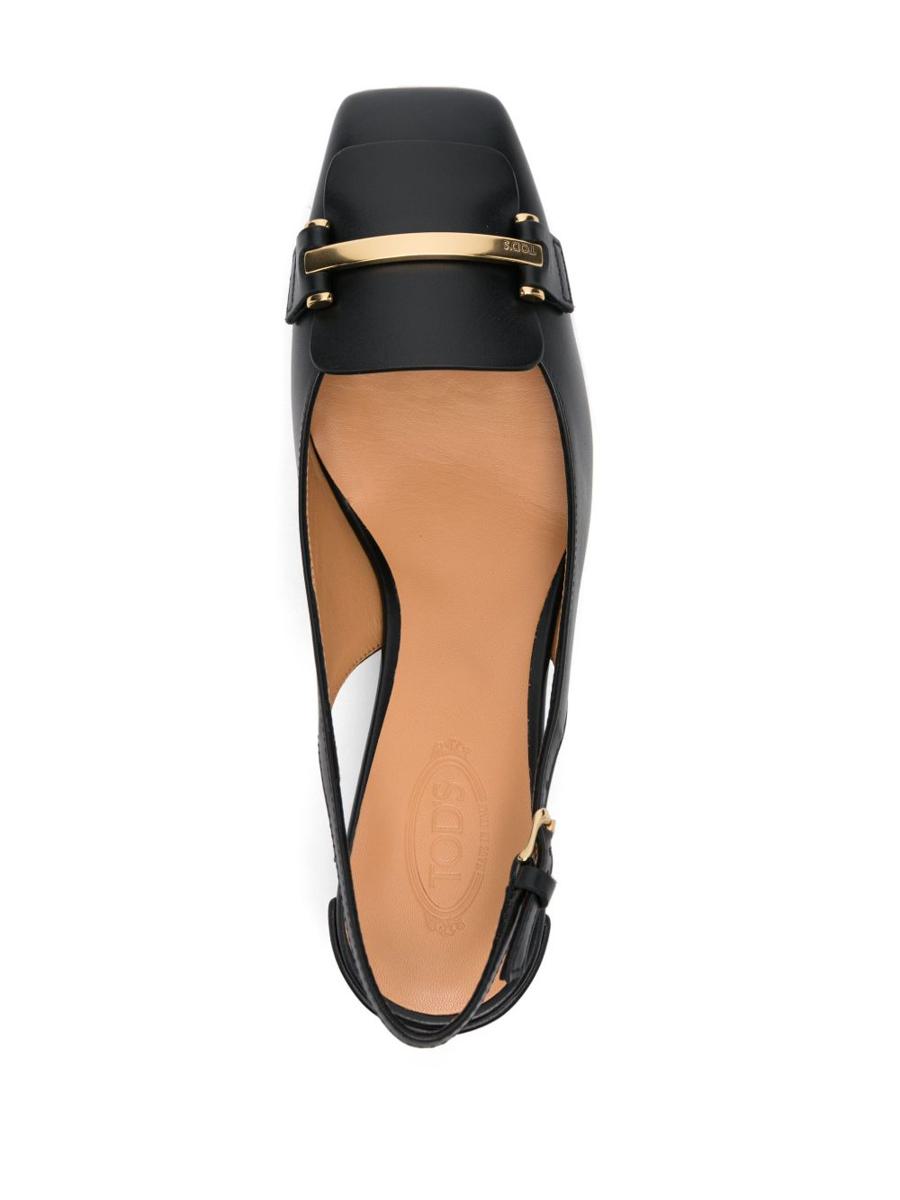 Tod'S Leather Slingback Pumps
