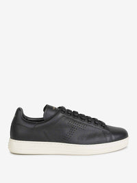 Tom Ford Leather Lace-Up Sneakers