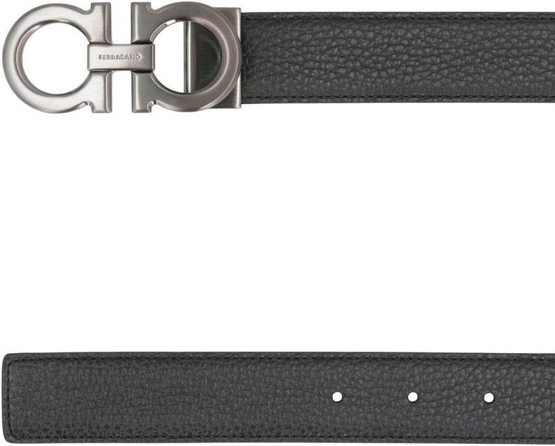 Salvatore Ferragamo Reversible Leather Belt