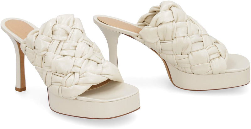 Bottega Veneta Bv Board Leather Mules