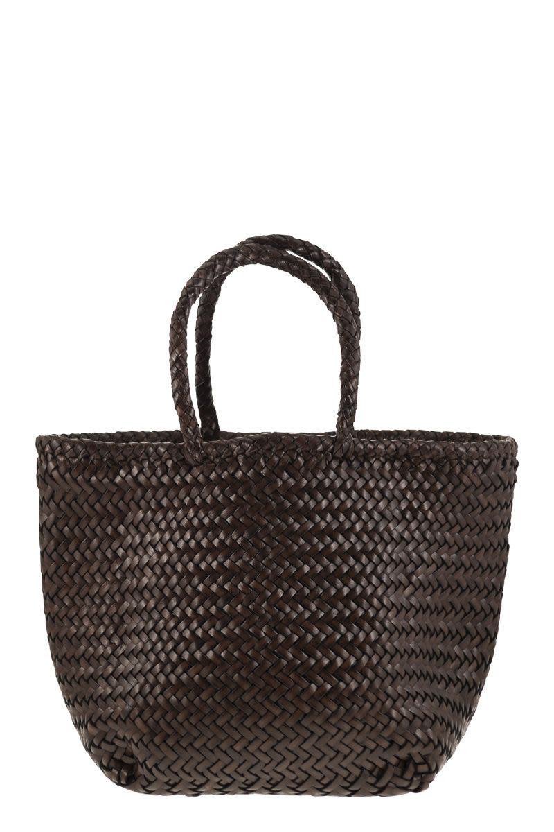 Dragon Diffusion Grace Basket Small - Woven Leather Bag