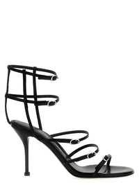Alexander McQueen Strap Leather Sandals