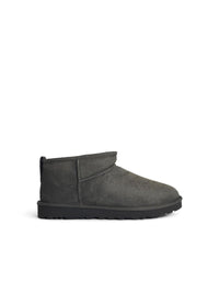 UGG 'Classic Ultra Mini' Grey Suede Boots