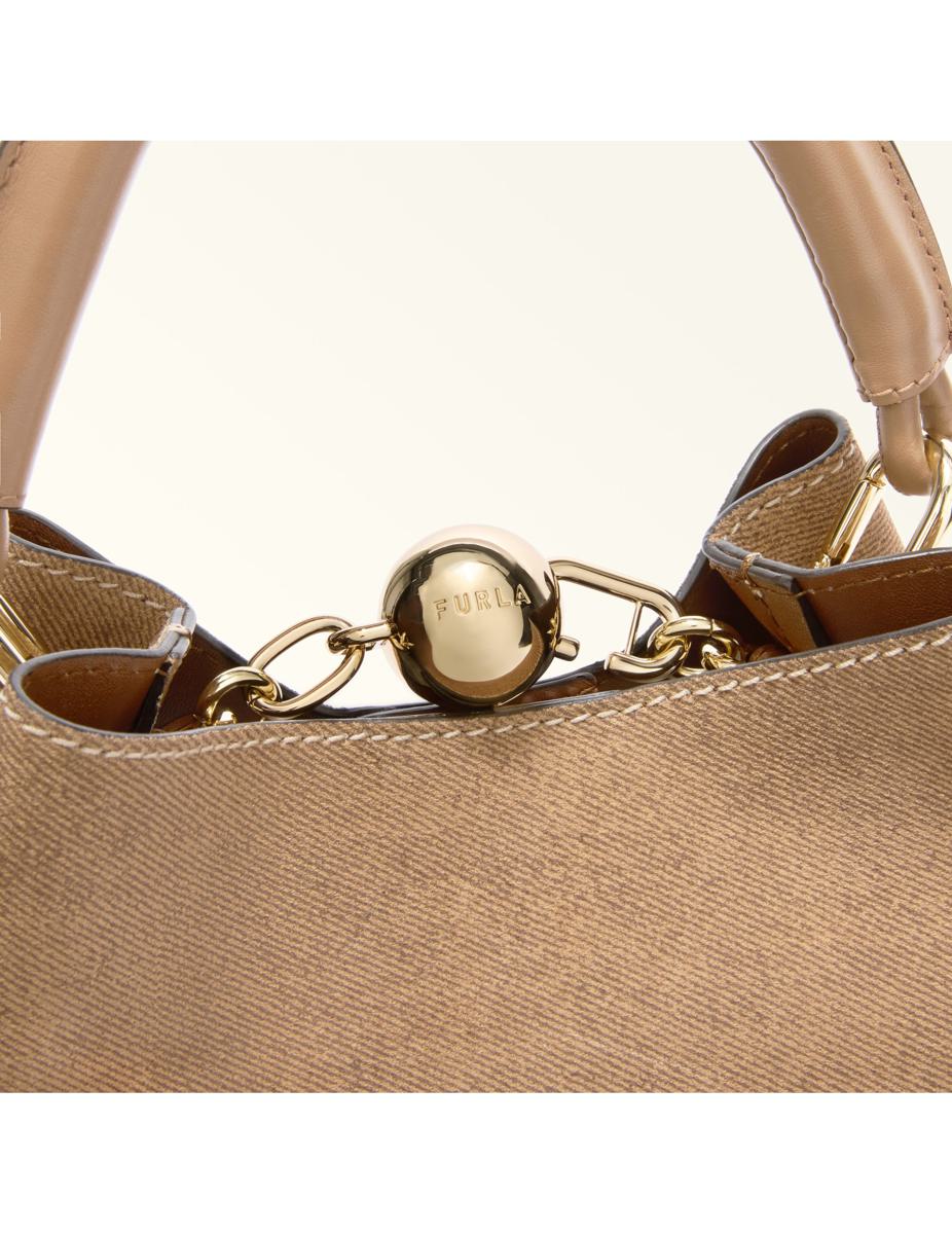 Furla Leather Bucket Bag