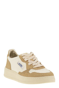 Autry Medalist Low - Sneakers With Two-Tone Glitter