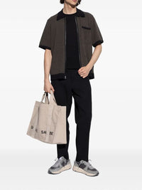 Golden Goose Running Net Upper Suede Toe And Spur Leather Star And Heel