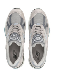 New Balance 991 V2 Miuk Suede Mesh Sneakers