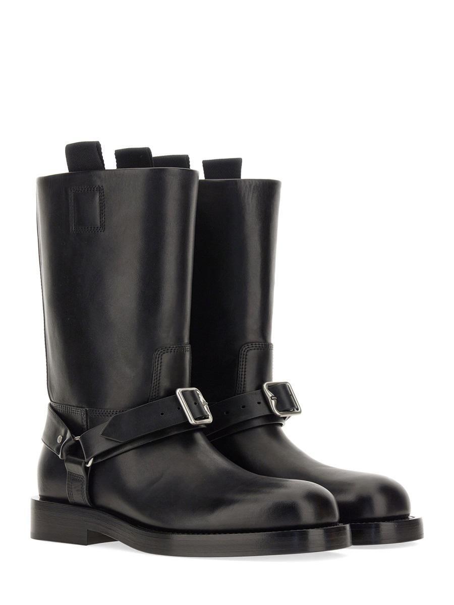 Burberry Saddle Boot