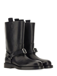 Burberry Saddle Boot