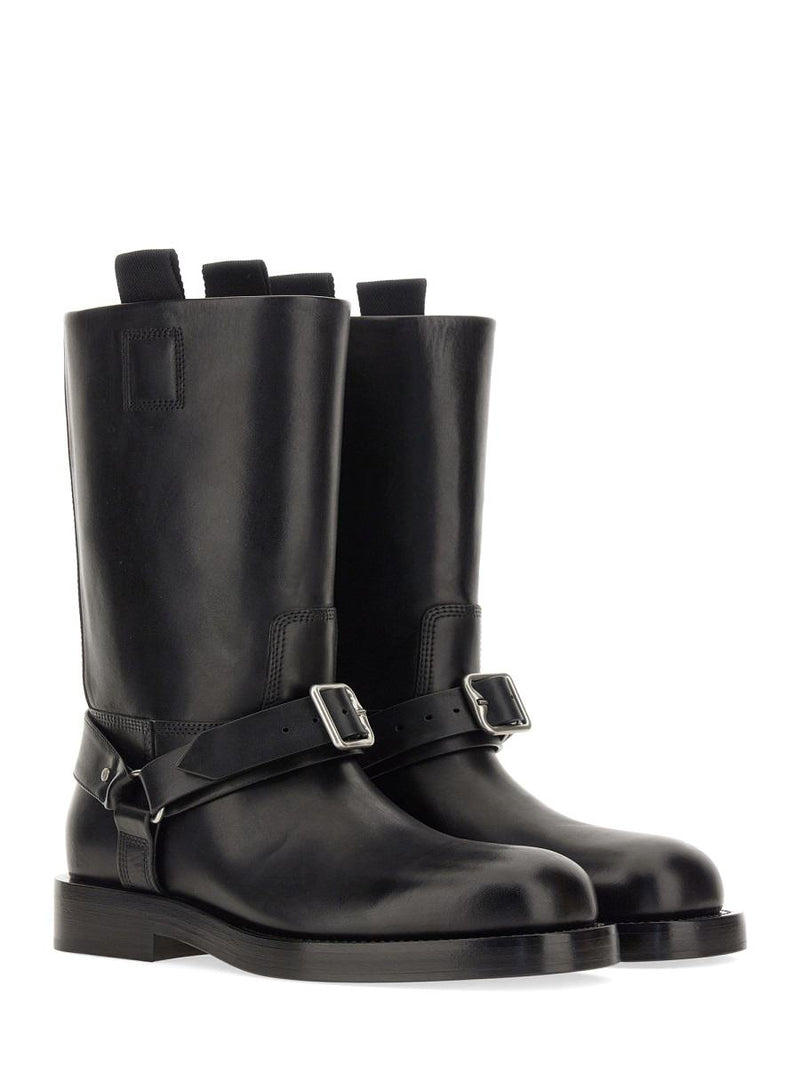 Burberry Saddle Boot