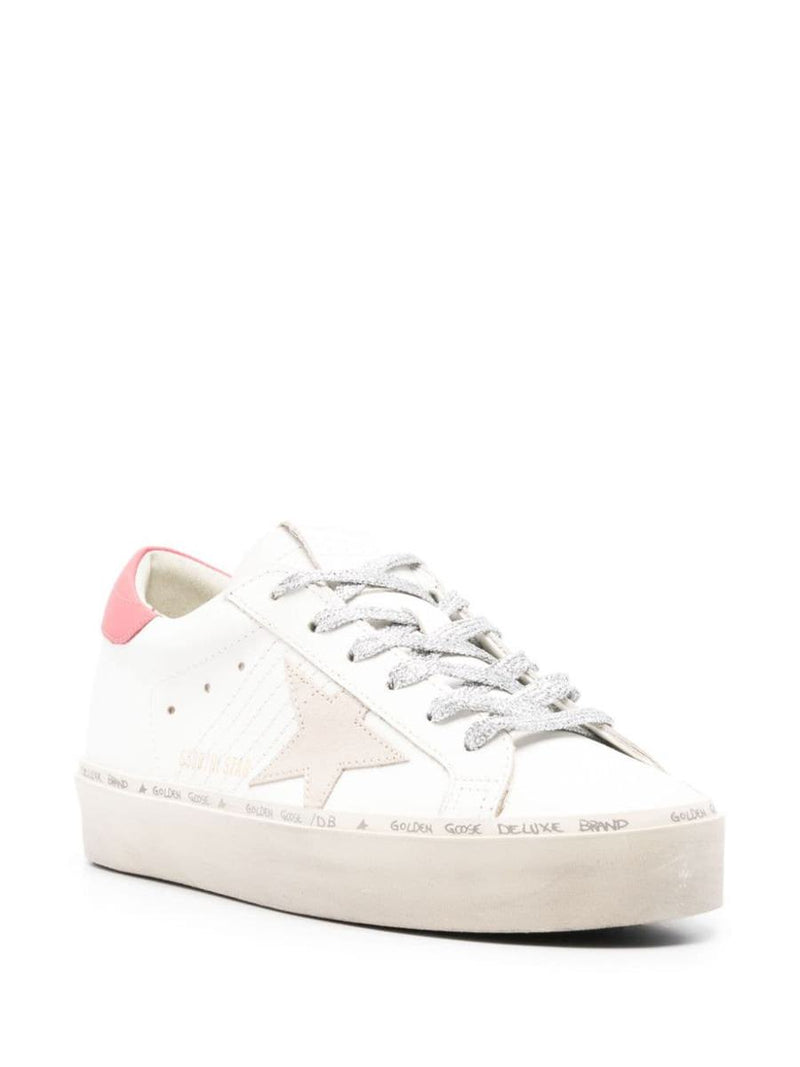 Golden Goose Hi Star Leather Sneakers