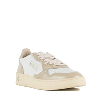 Autry Medalist Low White Leather And Tidal Foam Sneakers