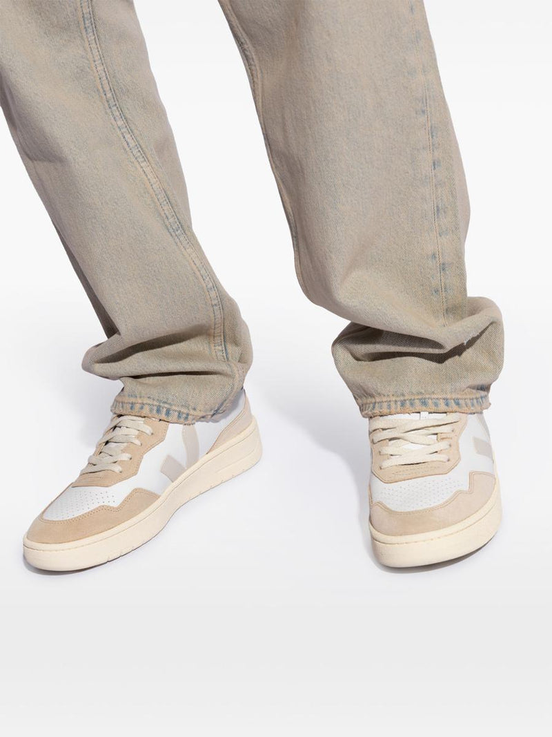 Veja V-90 Leather Sneakers