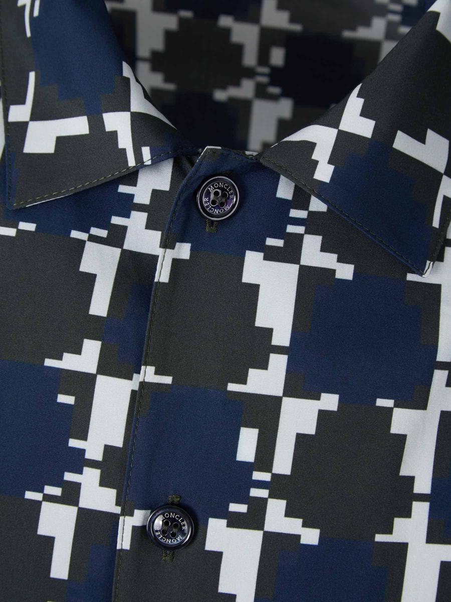Moncler Geometric Motif Shirt