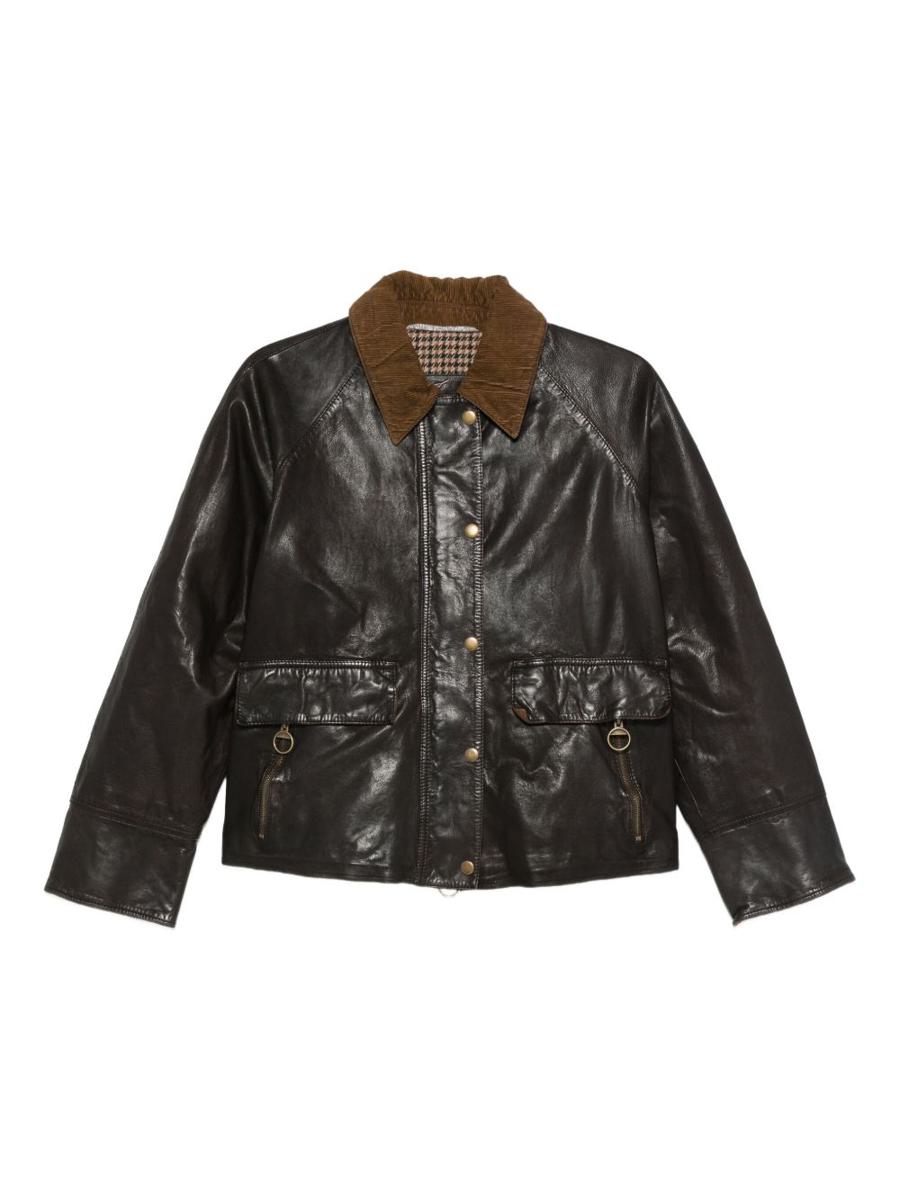 The Jack And Jackie Leathers 'Glamis' Brown Leather Jacket
