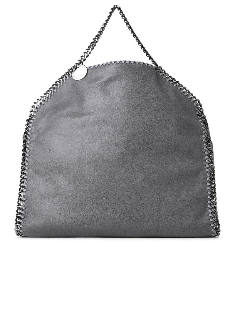 Stella McCartney Grey Polyester 3 Chain Falabella Bag
